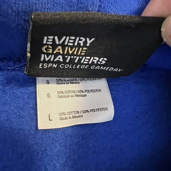 Florida Gators Hoodie Sweatshirt ESPN Adult Large Blue Pullover 2006 Champions - Picture 5 of 7